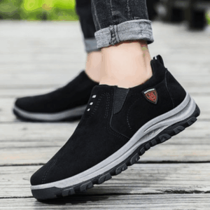 Men's Loafers Slip-on Casual Sneakers - Black