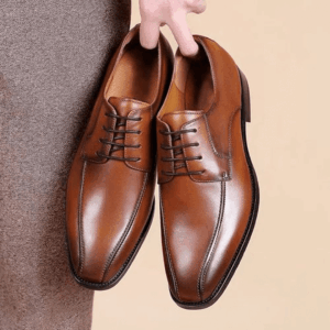 Men's Formal Italian Brogues Shoes - Brown