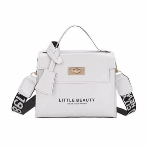 Ladies Casual Crossbody Bag - White