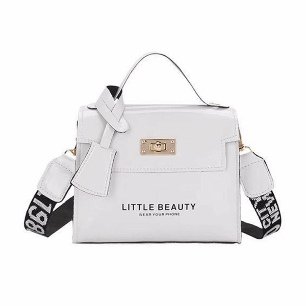 Ladies Casual Crossbody Bag - White