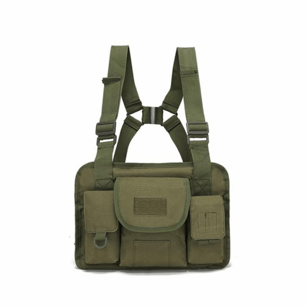 Waterproof Portable Men Chest Bag - Green